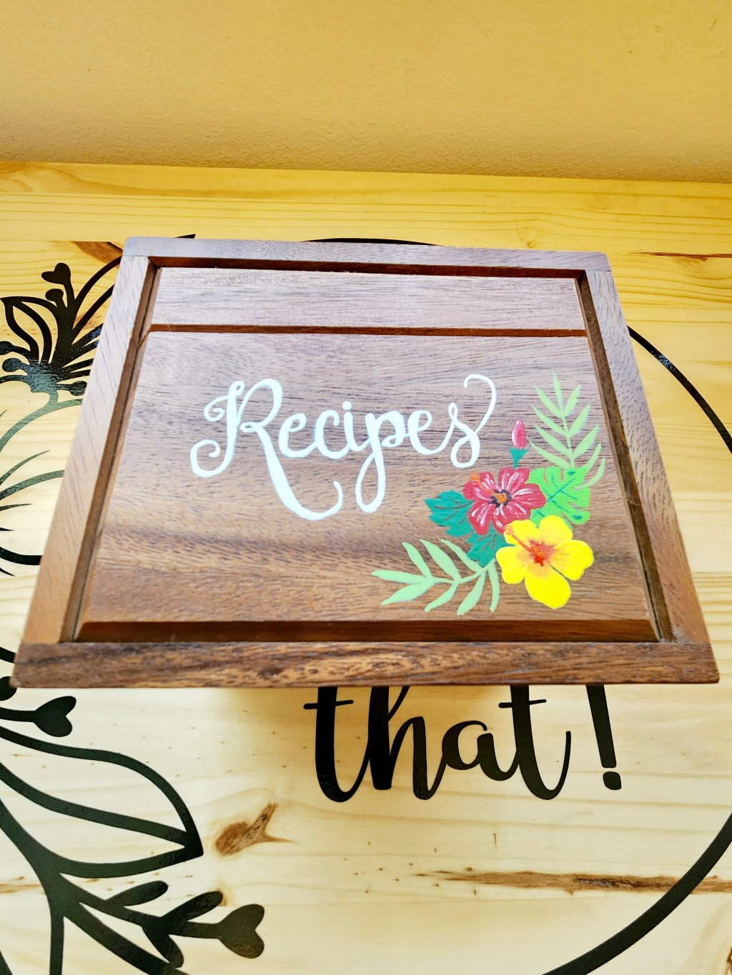 Recipe Card Box with Personalized&nbsp;Cards