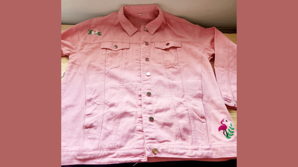 Flamingo Embroidered Jacket
