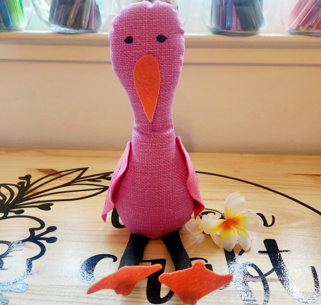 Flamingo Doorstop