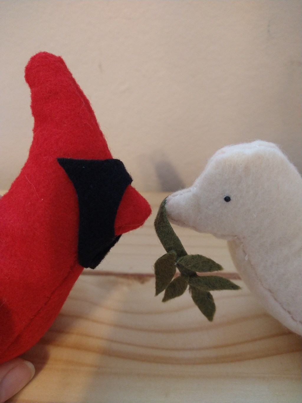 Cardinal and Dove Tree&nbsp;Toppers