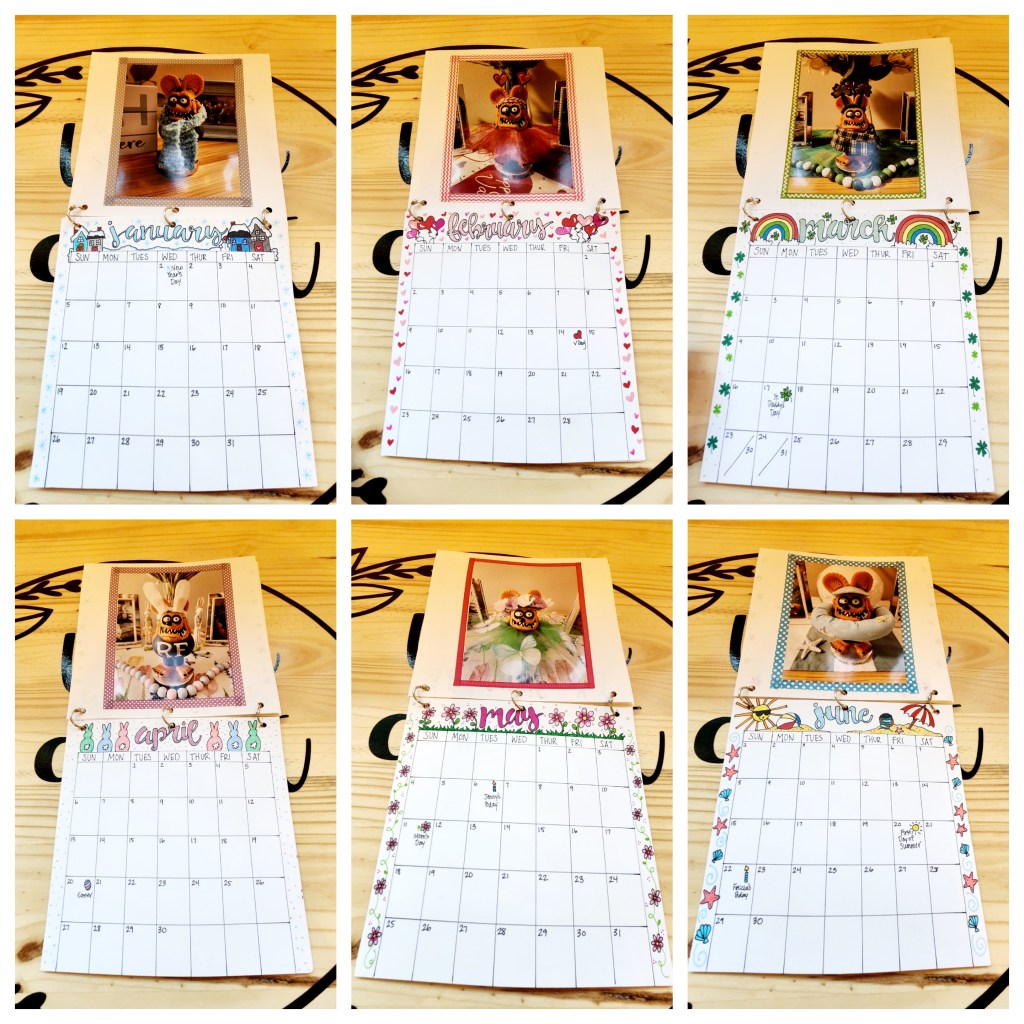 DIY Personalized Calendar