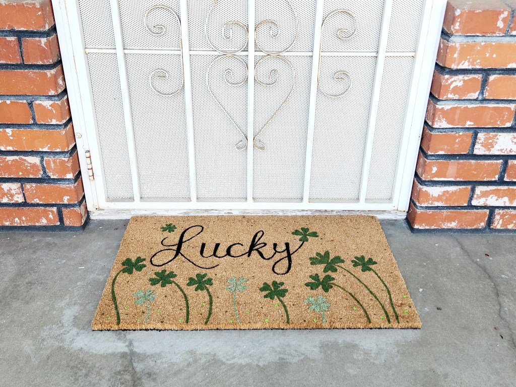 Painted Outdoor Doormat