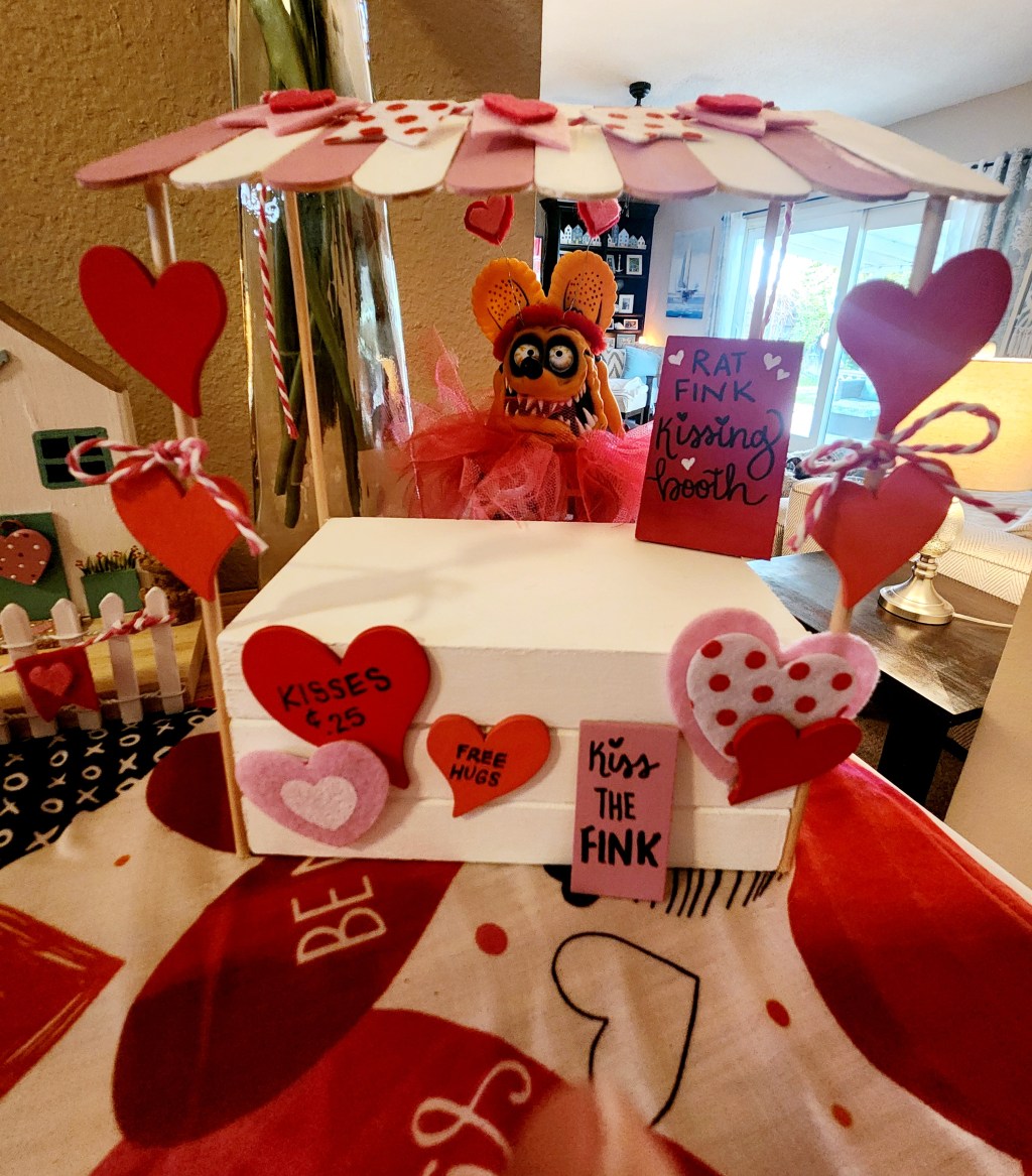 Mini Valentines Day Kissing&nbsp;Booth