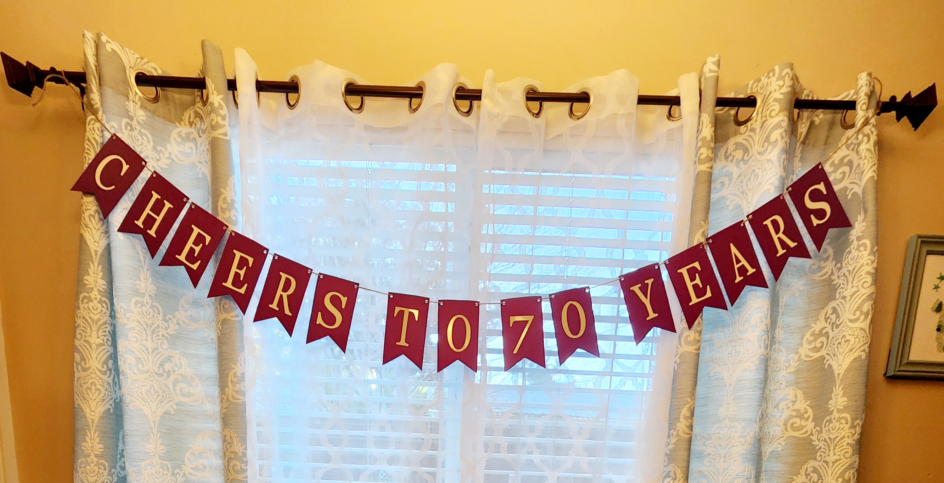 Cardstock Party Banner
