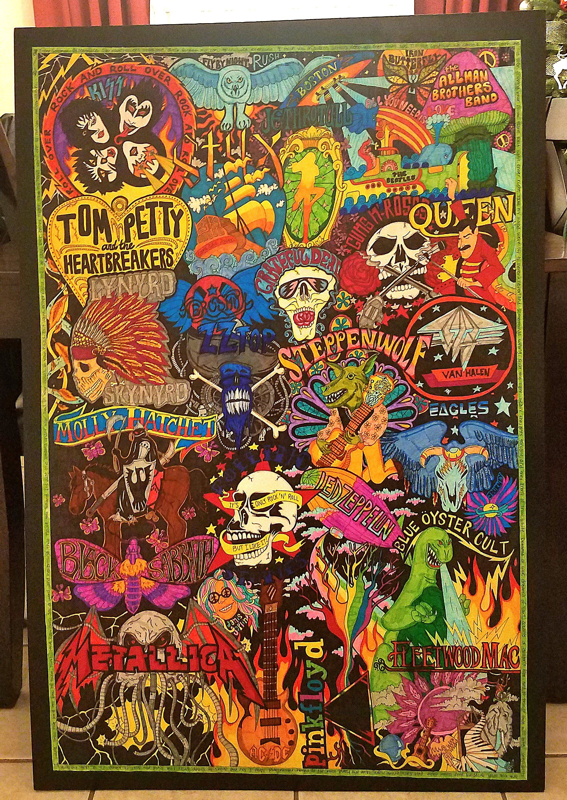 Rock and Roll Poster