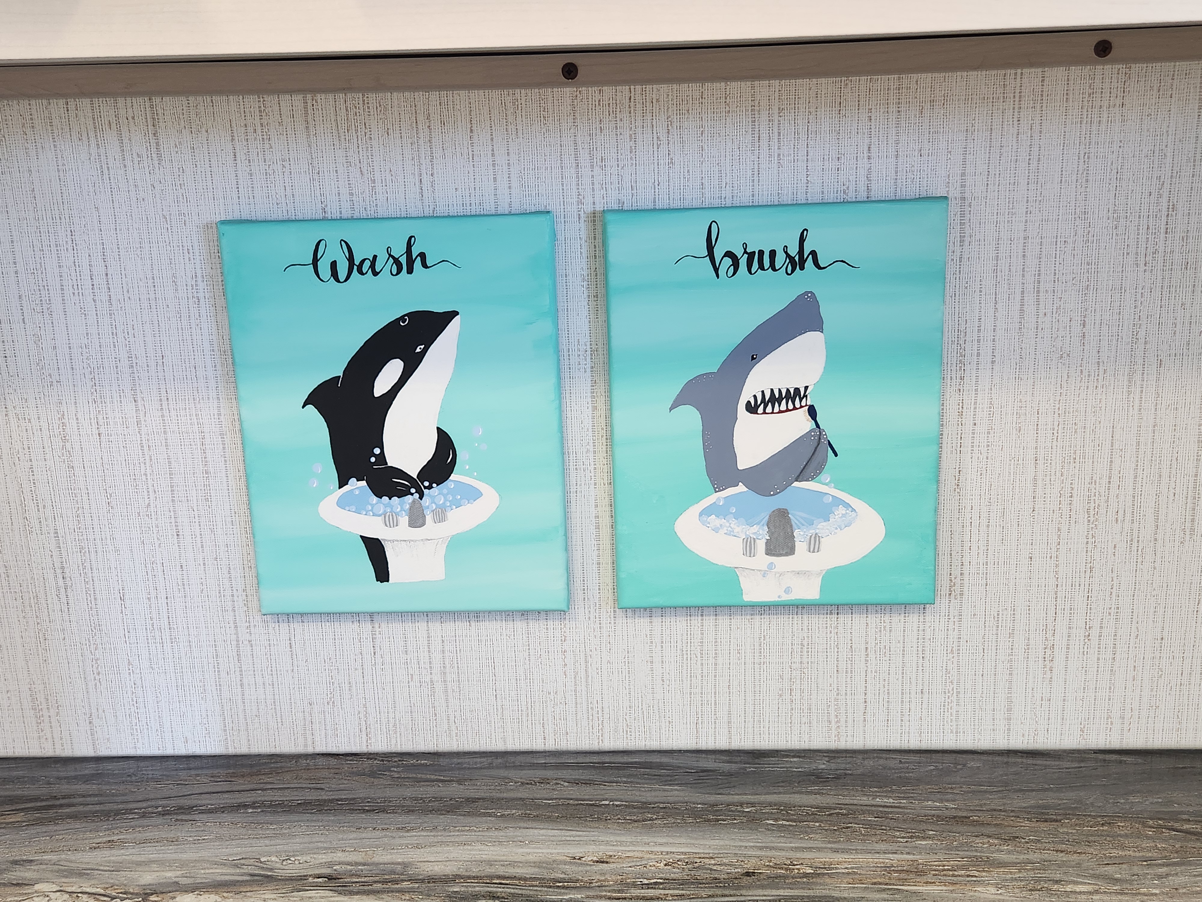 Bathroom Canvas Wall Art