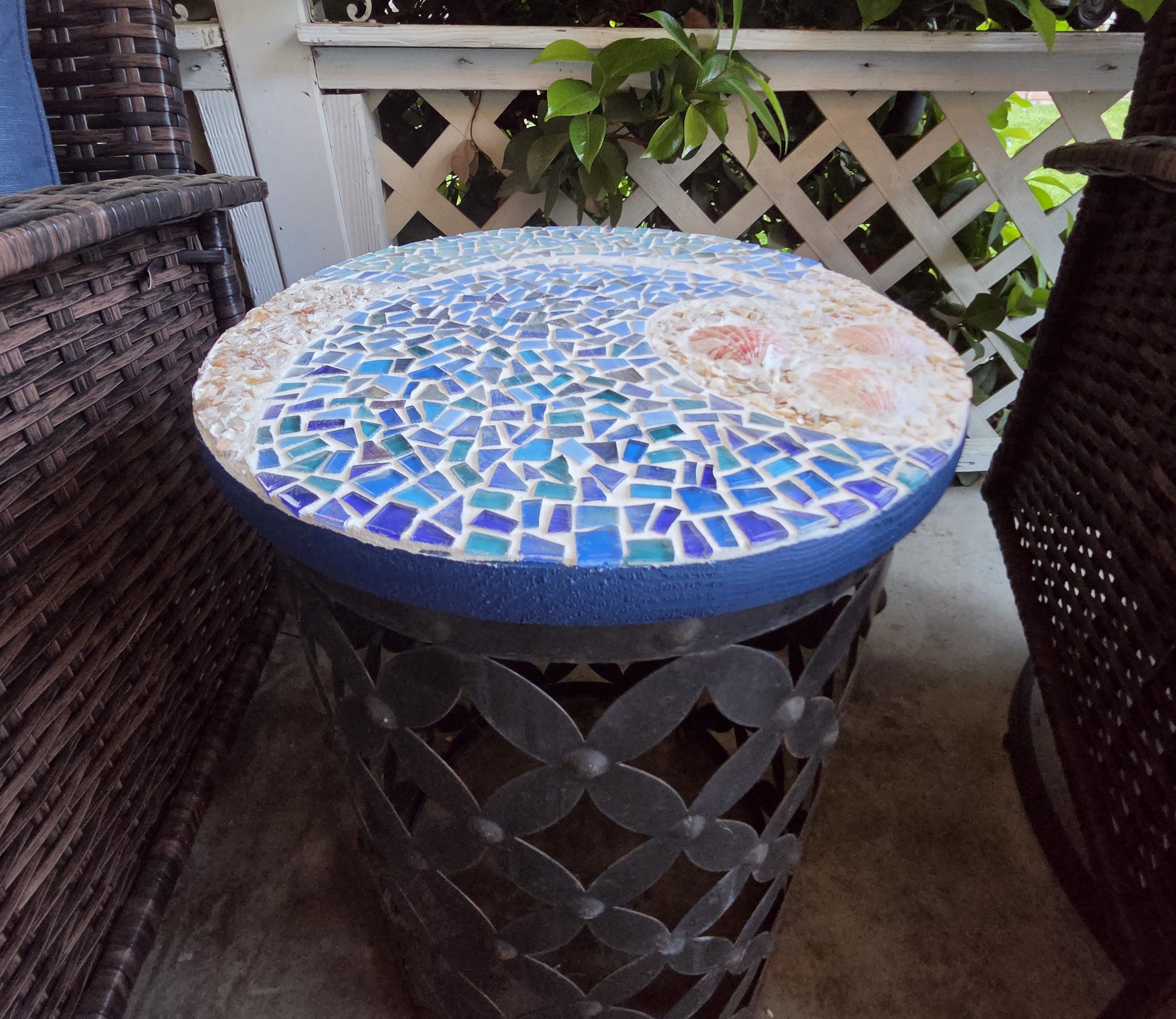 Coastal Mosaic Table Top