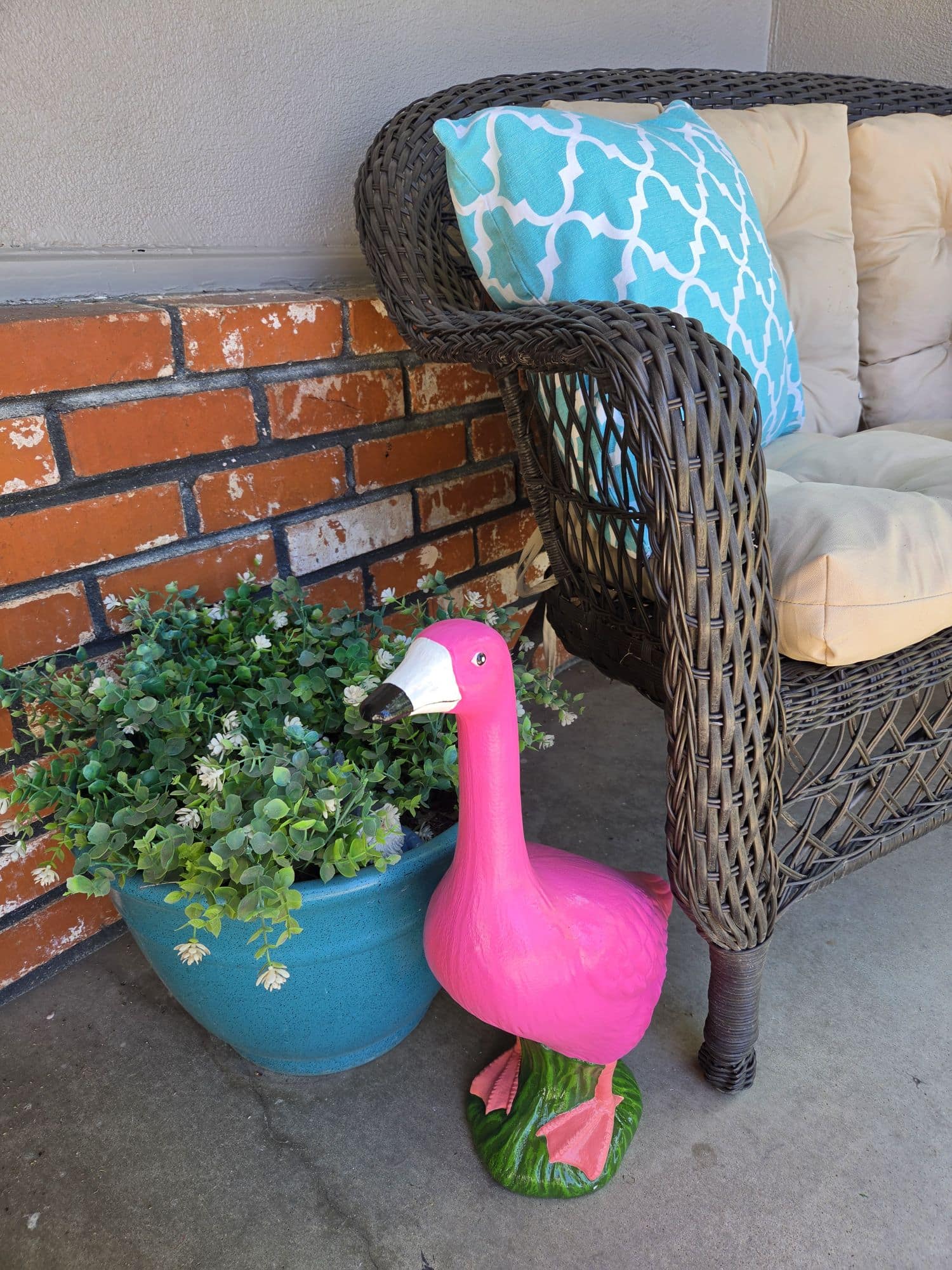 Turning your Porch Goose into a Porch Flamingo